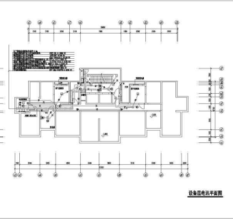 高层住宅楼电气cad全套设计施工图纸