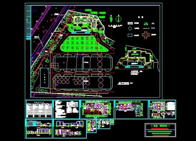 厂矿小办公楼建筑图