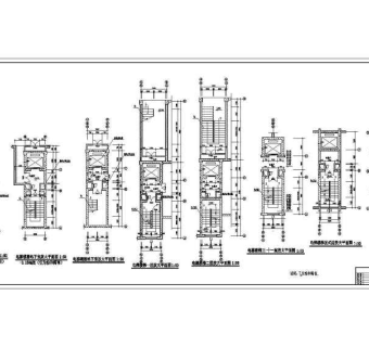 某大型高层商住楼全套建施图
