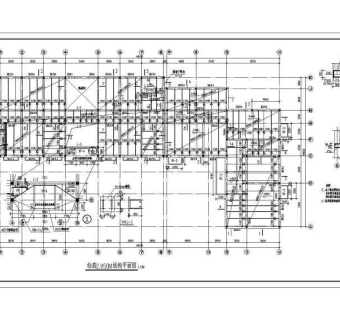 某砖混结构小办公楼结构设计施工图