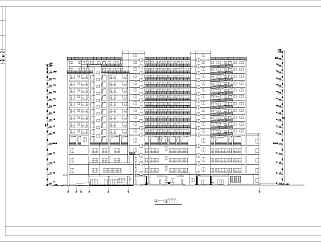 高层豪华型商住楼建筑设计CAD全套施工图