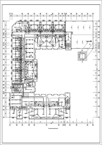 一栋7层的综合办公楼电气设计施工图