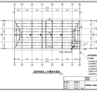 某地二层砖混结构办公楼结构施工图