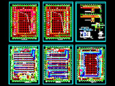 大型商场空调设计方案3D模型