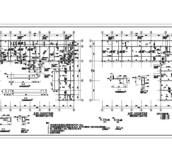 某地二层砖混结构办公楼结构设计施工图