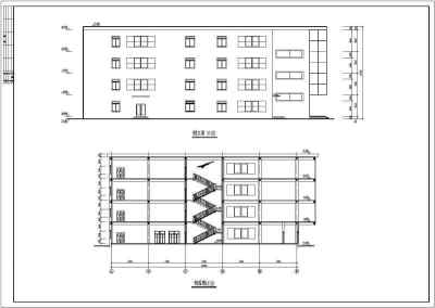 某城市中型商场建筑、结构设计施工图