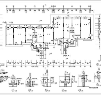 某高层住宅楼设计cad整套建施图