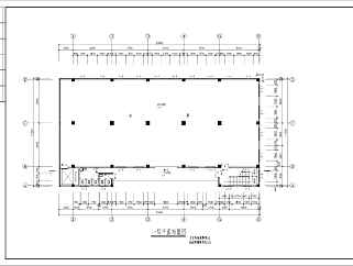 某4层框架综合商场结构设计施工图