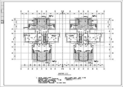 某高层住宅楼设计cad全套建筑施工图纸