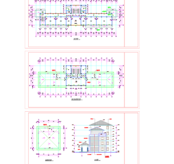 小型精品办公楼施工图