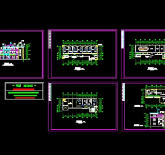 某乡村办公楼建筑图1