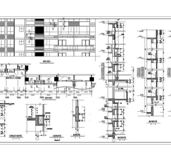 某框架剪力墙结构高层商住楼变更设计cad全套建施图