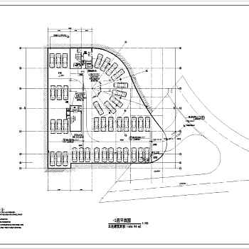 某三十二层一类高层商住楼设计cad全套建筑施工图