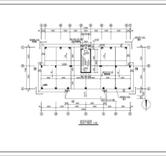 部队宿舍楼建筑设计详细cad施工图纸