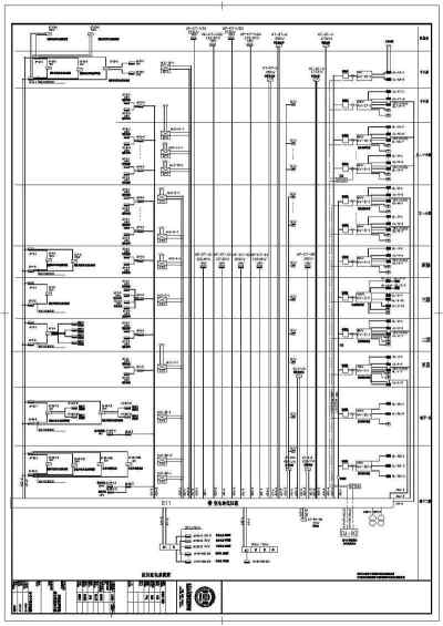 某地区的办公楼强弱电设计施工图纸