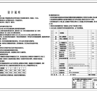 某工学院新校区变电站和发电机房电气设计cad施工图