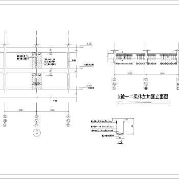 某房屋梁碳纤维结构加固设计施工图