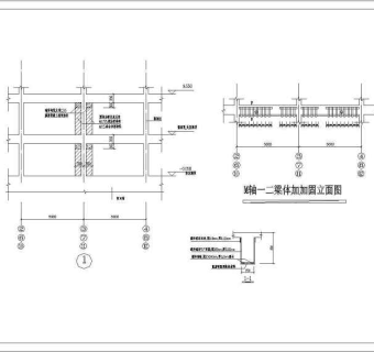 某房屋梁碳纤维结构加固设计施工图