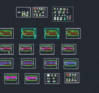 【整合】中小学常用结构教学楼设计图纸（共31套）