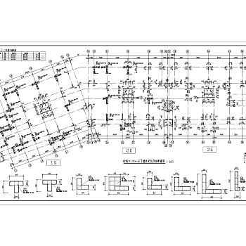 某小高层建筑工程CFG桩复合地基设计方案图3D模型