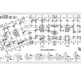 某小高层建筑工程CFG桩复合地基设计方案图3D模型