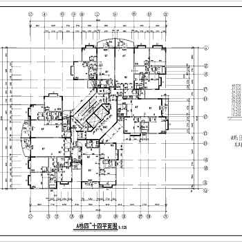 高层建筑图纸3D模型