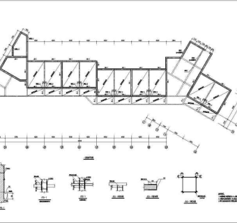 某学校教学楼抗震结构加固设计施工图3D模型