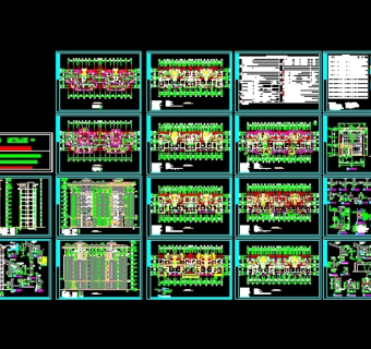 小高层住宅建筑施工图