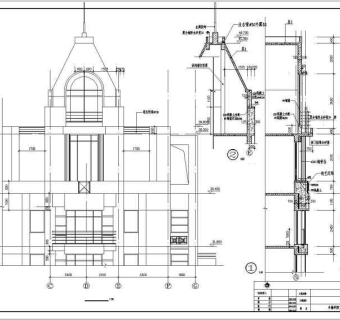 13层高层商住楼建筑图