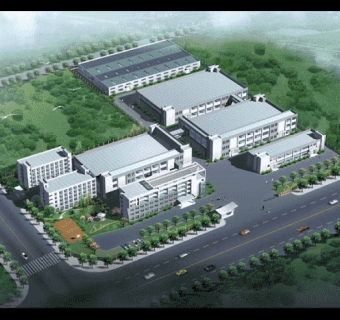 厂区研发办公建筑效果图