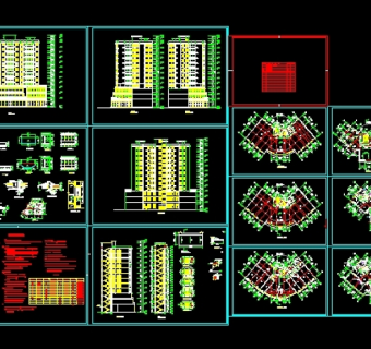 小高层住宅建筑方案图