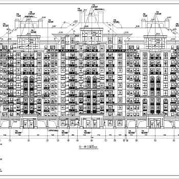 某地11层高层住宅楼建筑设计施工图