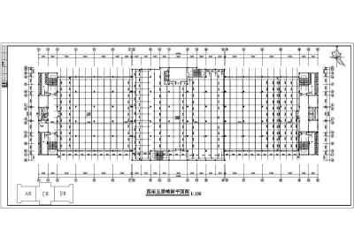 某六层高层厂房建筑给排水消防施工图