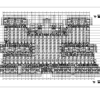地下室顶板全套无梁楼盖图纸