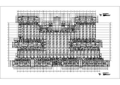 地下室顶板全套无梁楼盖图纸