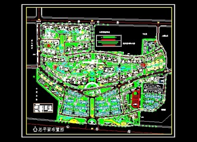 某小区规划图3D模型