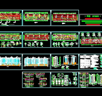 某小高层住宅建筑纸