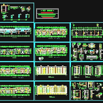 小高层建筑全套施工图