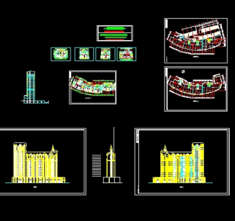 某高层住宅建筑方案