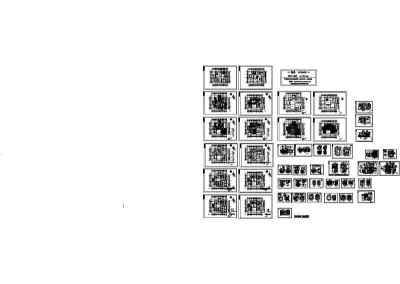 整套欧式别墅设计装修图3D模型