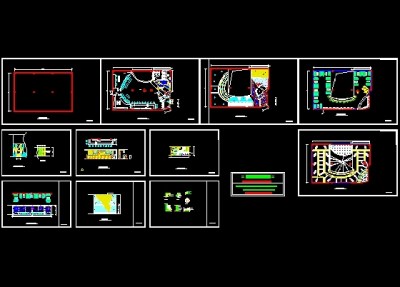 酒吧设计装修方案3D模型