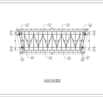 某地区钢结构连廊餐厅结构设计图纸