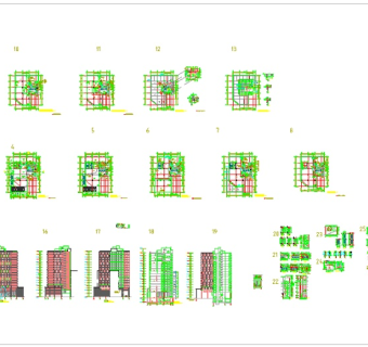 某高层综合办公楼建筑设计施工图