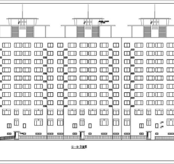 某高层公寓全套建筑设计方案