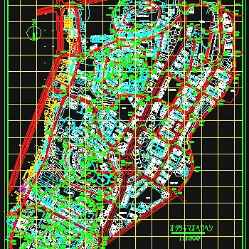 住宅小区规划详图3D模型