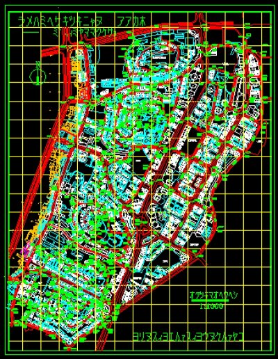 住宅小区规划详图3D模型