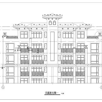 全套经典高层建筑cad施工图