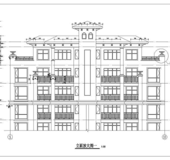 全套经典高层建筑cad施工图