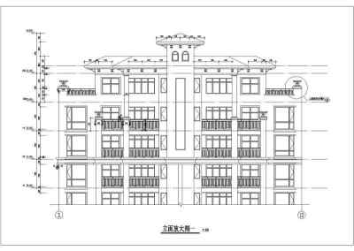 全套经典高层建筑cad施工图