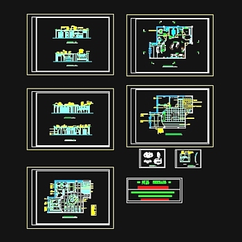 广告公司室内设计装修图3D模型